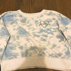 Blue and white justice matching set